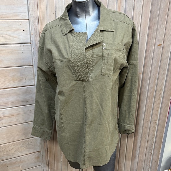 unbranded Other - Military Style Olive Pullover